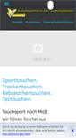 Mobile Screenshot of mischgastauchen.de